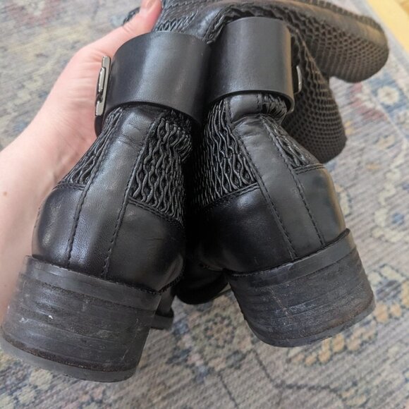 Aquatalia | Odilia Riding Boot in black leather - Picture 10 of 14